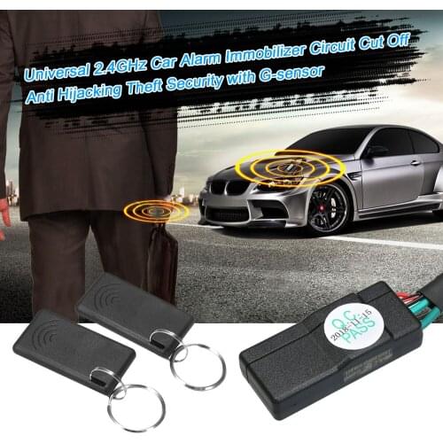 Universal Car Engine Immobilizer Security Alarm System Anti-Theft Anti-stealing Alarm System Car Immobilizer 2019