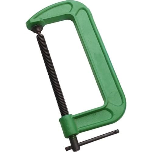 3-inch G Clamp C-Clamp Heavy Duty Cast Steel Fixation Clamp Jaw Opening Fixed Clamp T-Bar Handle for Woodworking Carpentry