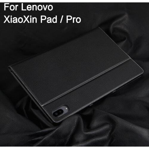 Cowhide Case For Lenovo Tab P11 Pro 11.5" TB-J706F J706 2020 Tablet Protective Cover Genuine Leather Flip Auto Sleep Wake Case