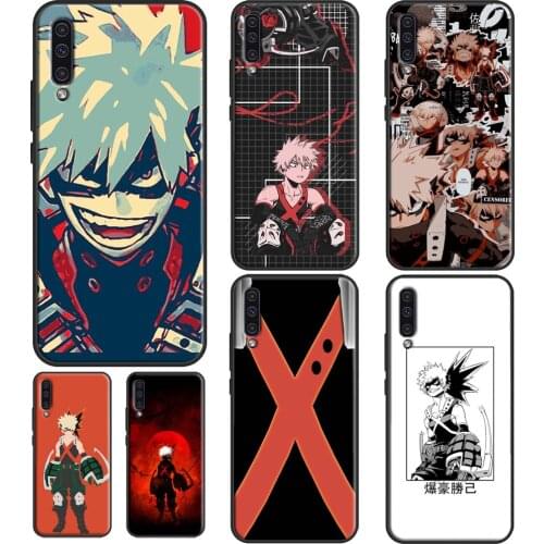Katsuki Bakugo Boku No Hero Academia Case For Samsung A52 A72 A32 A12 A20e A21S A11 A31 A41 A51 A71 A02S A10 A40 A50 A70 Coque
