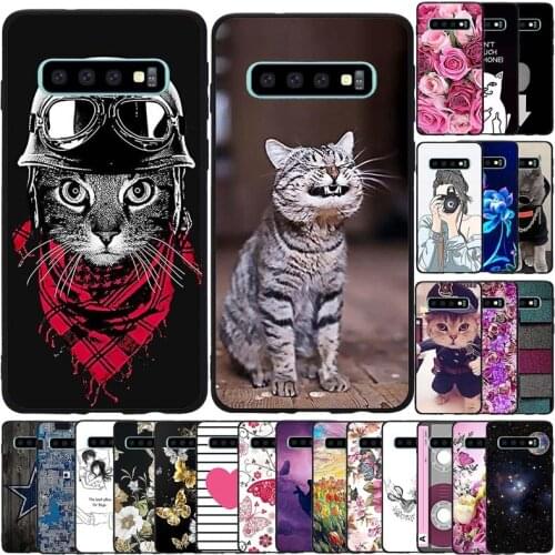 Case For Samsung Galaxy S10 Case Cover Silicone Fundas Soft TPU Back Case For Samsung Galaxy S10 Phone Shell Cover Coque Capas