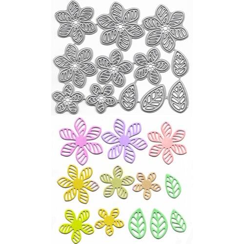 Flower Dies 2021 Cutting And Embossing Molds Hot Foil Plates And Dies Metal Dies For Card Making Scrapbooking Diy Craft