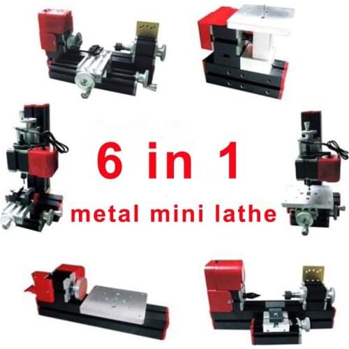 DIY mini metal lathe machine,metal milling tooling metal mini lathe,For Soft Metal like aluminum and copper