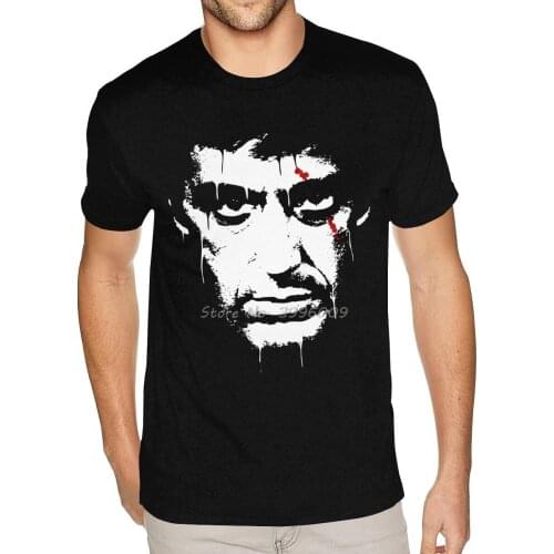 Scarface Al Pacino As Tony Montana T Shirts Men Cotton T Shirt Hip Hop Tees Tops Tshirt Harajuku Streetwear