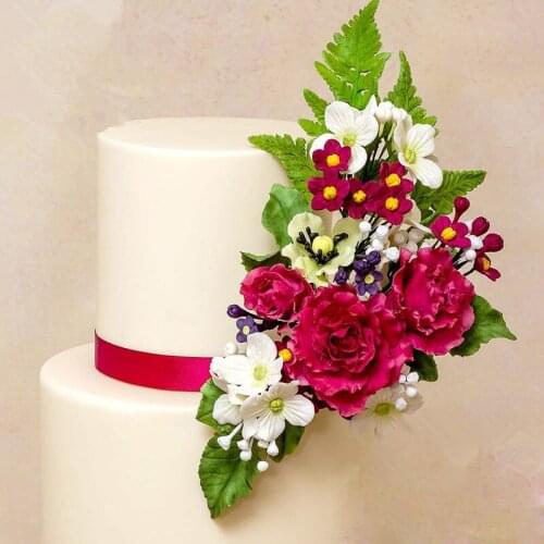 Gumpaste Tools Multi Flower Style Shape Silicone Cake Mold Fondant Mould Sugarcraft Chocolate Candy Cake Decorating Bakeware