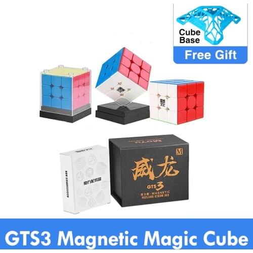 Neo Cube GTS3M MoYu Weilong GTS V2 V3 M 3x3x3 Magnetic Magic Cube Puzzle GTS 3M 3x3 GTS2 M Speed cubo magico eudcation Kids toys