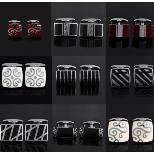 New Design Gentlemen Cufflink Rinestone Cufflinks for Men