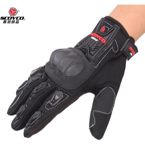 Motocross Off-Road Full Finger Gloves Racing Riding Motorcycle Gloves Breathable Bicycle Bike MTB Cycling Guantes MC12