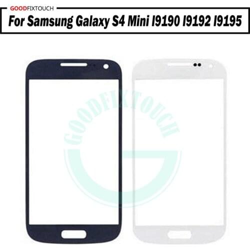 For Samsung Galaxy S4Mini Front Outer Glass Lens Repair Touch Screen Outer Glass For Samsung S4 Mini I9190 I9192 I9195 Glass