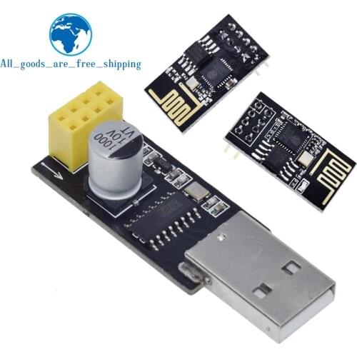 ESP01 Programmer Adapter UART GPIO0 ESP-01 Adaptater ESP8266 CH340G USB to ESP8266 Serial Wireless Wifi Developent Board Module