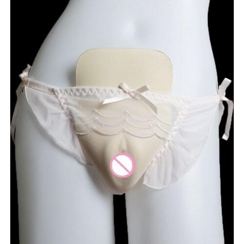 Realistic Vagina Panties transgender Panties Fake Vagina Pant for Drag Queen transvestite Panties Transvestite cosplay