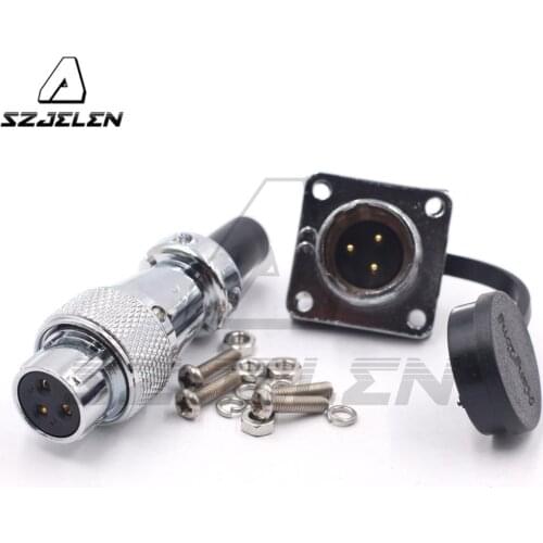 WS16 Series, 3-pin waterproof connector male female , Industrial Connectors plug socket,dustproof connector 3pin ,IP67