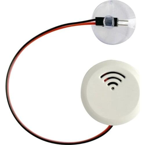 Water Level Alarm for Tank Household Sensors Alarms Powered by Replaceable Button Battery for Fish Tank Aquarium