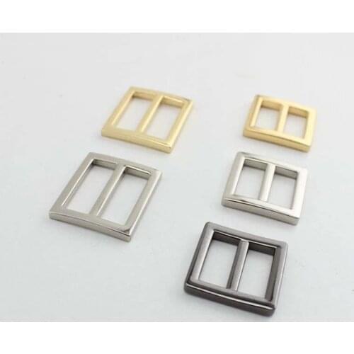 19mm 26mm 32mm 38mm High quality Handmade Bags Strap Handbags shoulder strap adjusted edge slider square buckle Bag hardware