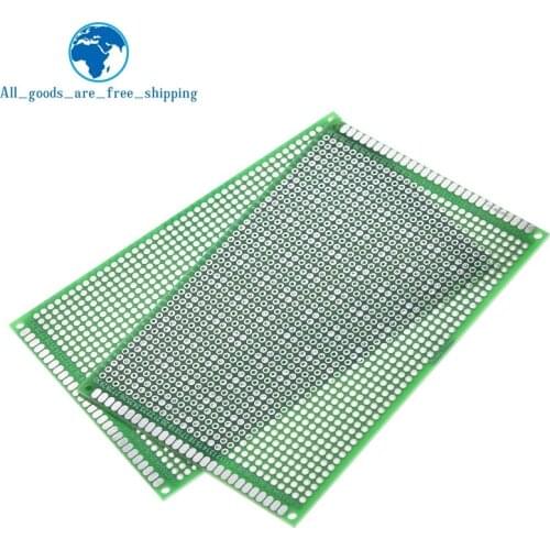 8x12cm 80x120 mm Double Side Prototype PCB Universal Printed Circuit Board Protoboard For Arduino