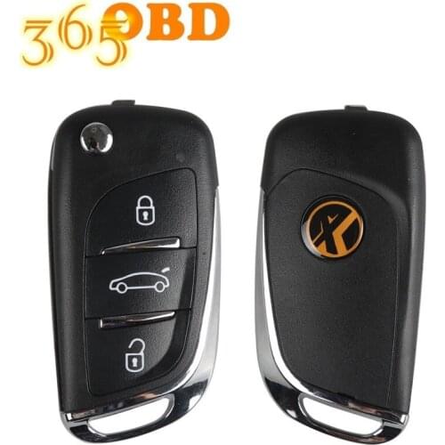1/5Pcs English Universal XN002 Wireless Remote Key For DS Type 3 Buttons Work With VVDI2 and VVDI Key Tool