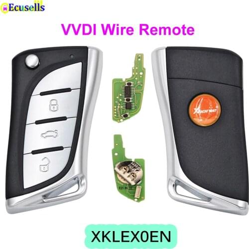 XKLEX0EN Xhorse VVDI Universal Wire Remote Key for VVDI2 VVDI Key Tool