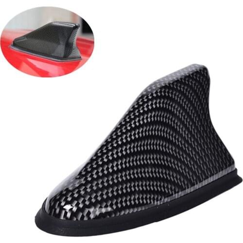 Waterproof shark fin antenna special auto car radio aerials Carbon Fiber Stronger signal Piano paint for Nissan Leaf