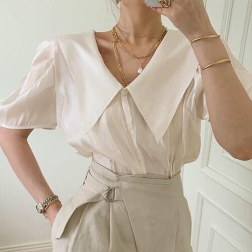 VOXYMOVOXY Wide Blouses