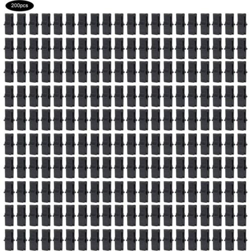 200Pcs Greenhouse Film Clip Fixing Clamp Greenhouse Accessories for Netting Plastic Film Fixed Tools Shade Net Film Clip