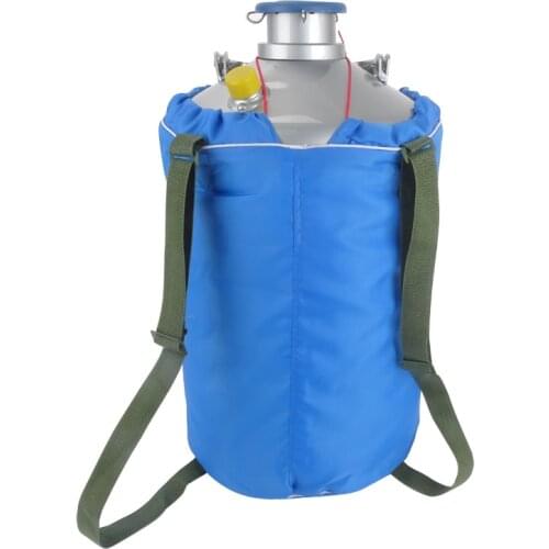 10L YDS-10 High Quality Liquid nitrogen container Cryogenic Tank Dewar with Straps calibre 50mm