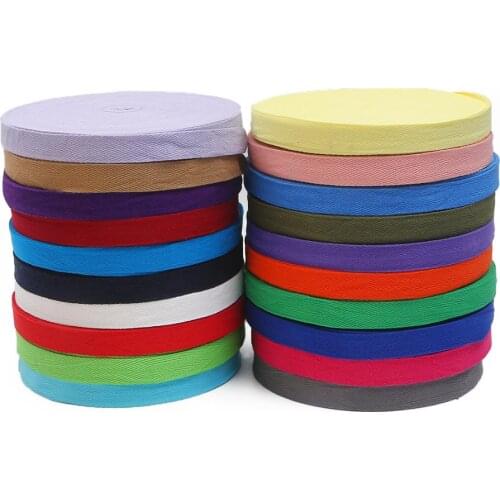 5Meter 2cm Multi Color Herringbone Tape Ribbons 100% Cotton Woven Ribbon Sewing Overlock Cloth Strap Belt DIY Accessories