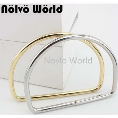 2-10-20 pieces 4 size Big D Rings Large Dee Rings for sewing women bags bags metal handle frames accessories