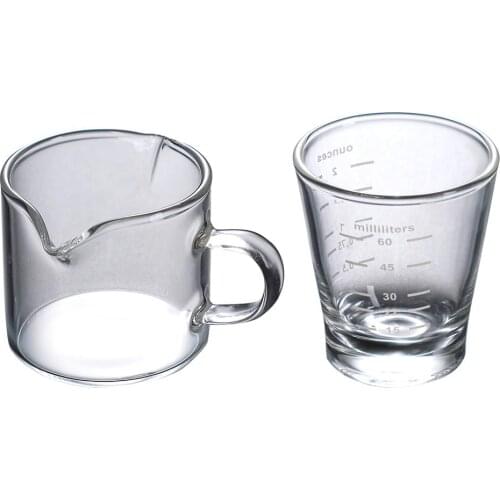 Glass Small Milk Thistle Condensed Glass Coffee Cup Latte Cup Double Mouth Sharing Heat Resistant Glass Beer Glass