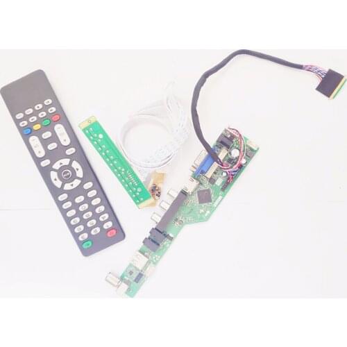 For LP156WH2-TLA1/TLAA T.V53 screen controller board LVDS 40Pin WLED 15.6" VGA+HDMI-Compatible+AV+USB+RF notebook PC 1366*768