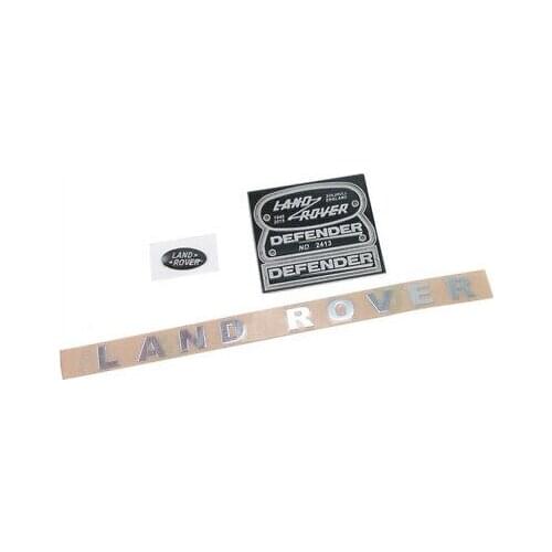 Land Rover Logo Decal Spare Part for 1/10 RC Rock Crawler Truck TH01548-SMT4