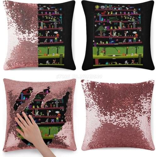 50 Video Game Classics T-Shirt Sequin Pillowcase Fashion Pillowcase Gift for Her He 5 Video Game Classics