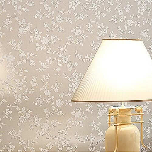 Beibegang wall papers home decor dining bedroom sofa background wall 3d dimensional relief pastoral flower non-woven wallpaper