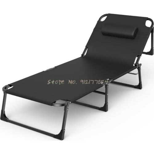 Folding Bed Sheet For Home Office Simple Recliner Portable Nap Bed Strong And Durable Lunch Break Escort Bed