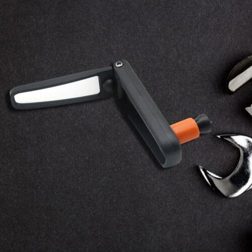 Bicycle Mirror 360 Degree Rotate MTB Road Bike Rearview Handlebar Mount Flexible Cycling Back Mirror Folded Convex Reflector