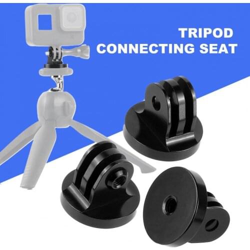 Camera Screw Holder Aluminum Alloy Camera Tripod Connecting Mount for GoPro