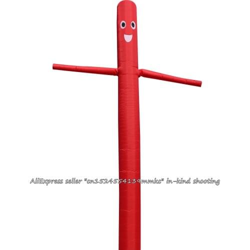 20ft/6m Classic Air Dancer Sky Dancer Inflatable Tube Cartoon Air Puppet Out Door Dancing Man Giant Inflatable(Red)