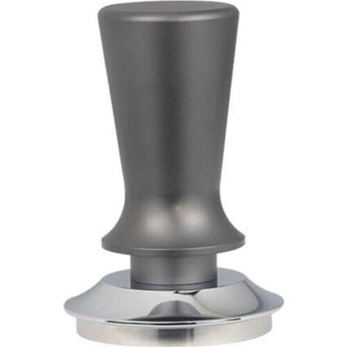 53mm Constant Pressure Calibrated Coffee Espresso Tamper Barista Espresso Flat Base Coffee Bean Press Tamper
