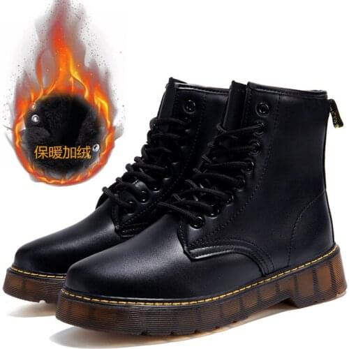 Botas Women Motorcycle Ankle Boots Wedges Female Lace Up Platforms Spring Black Leather Oxford Shoes Woman 2020 Botas Mujer