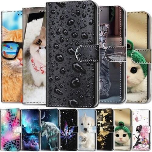 Case For Xiaomi Mi 10T Lite Pro 5G Phone Case Cover Wallet Book cute Pattern Leather Flip Cases For Xiomi Redmi K30s Fundas