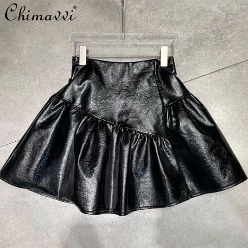 Женские кожаные юбки Chimavvi China At AliExpress
