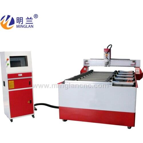 Quick loading and unloading 1325 1530 cnc milling machine guardrail cnc router for PVC Fence all size can be customize