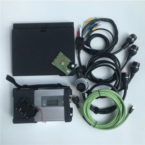 2020 Top quality Mb Star C5 + Newest software HDD DSA/X TRY/Vediamo/DTS with used Laptop Lenovo X200t Touch Screen Mb SD connect