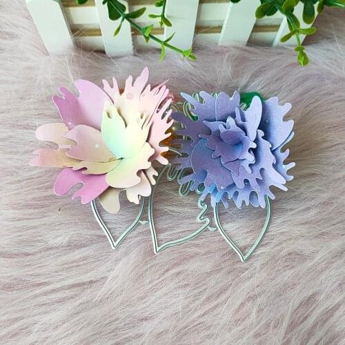 New Chrysanthemums flowers metal cutting die mould scrapbook decoration embossed photo album decoration card making DIY