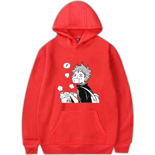 Boys and Girls Clothing Casual Haikyuu Printed Sweatshirts My Hero Academia Pullover Hoodie Sport Tops Size XS-4XL