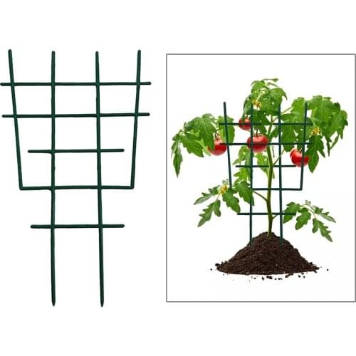 Garden Plant Trellis Netting Mesh Vine Landing Garden Weaving Grow Frame Vegetable Flower Cucumber Climbing Net