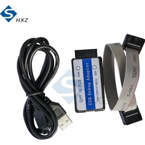 U-EC6 USB Universal Emulator Compatible with C8051 Full Range of MCUs