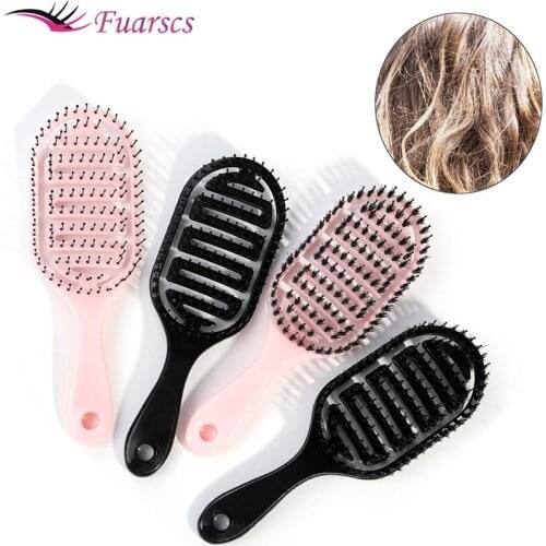 Hairbrush Women Hair Comb Scalp Massage Comb Salon Hairdressing Styling Tools Women Wet Curly Detangle Hair Brush