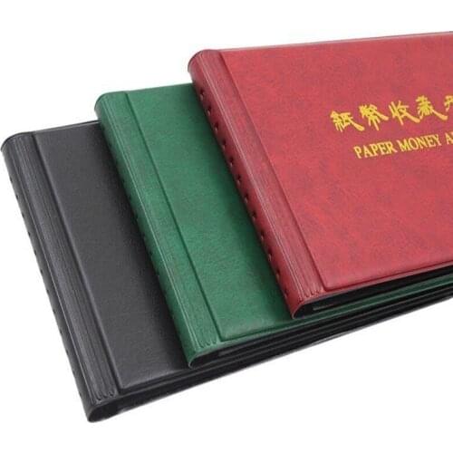 1 pcs Coin Album 20 sheets ( 40 pages ) Coin Collection Book Coin Holder Mini Hand Size Album Book for coin colleciton