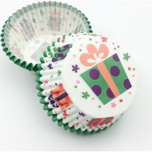 100Pcs/Lot Gift Styling Cupcake Wrappers Cupcake Liners Muffin Cases Paper Cake Baking Cup Baby Shower Party Decorations