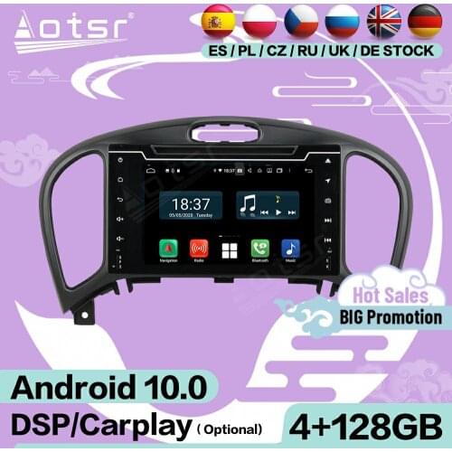 2 Din Android 10 For Nissan JUKE 2004 2005 2006 2007 2008 2009 2010 2011 2012 2013 2014 2015 2016 Audio Radio Receiver Head Unit